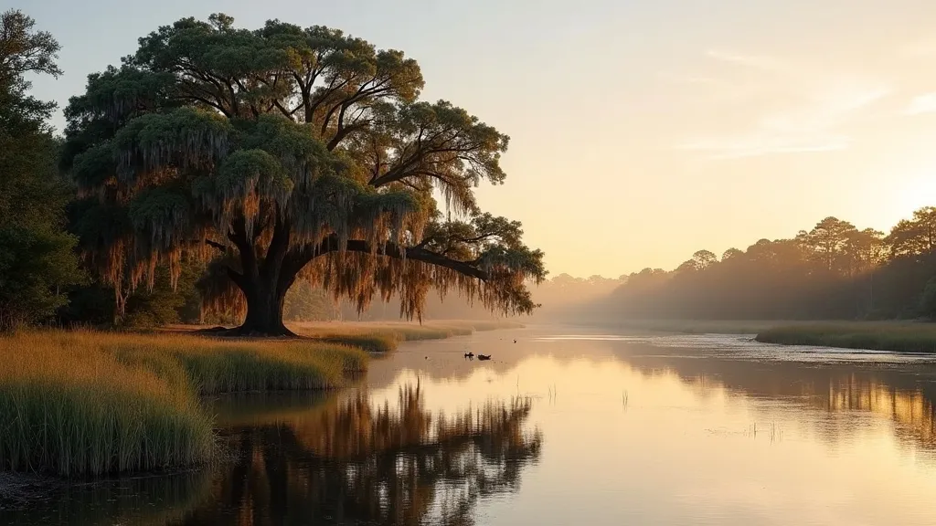 The Gulf Coast near Gautier, Mississippi