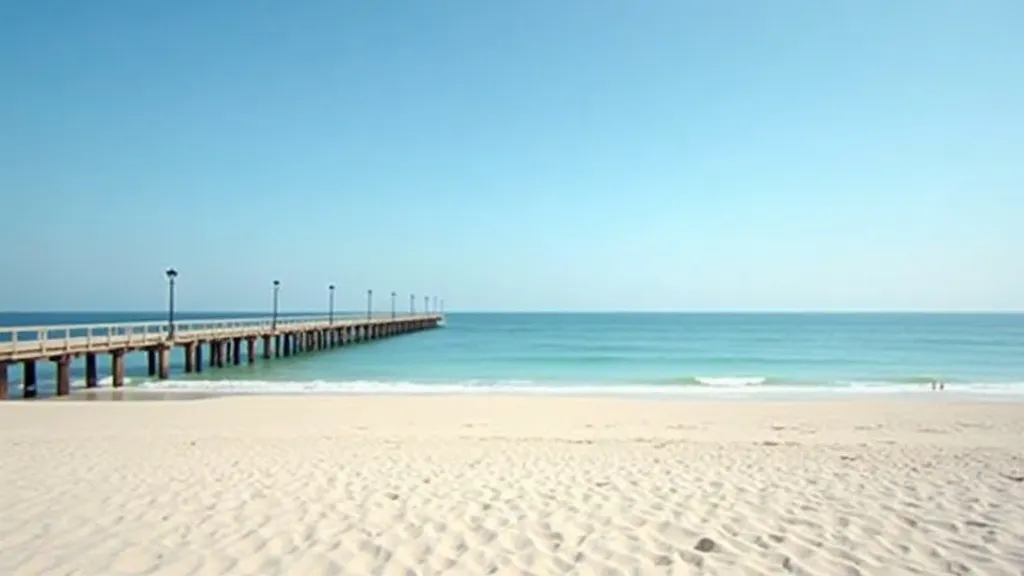 The Gulf Coast near Long Beach, Mississippi